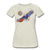 Image of My America Women’s T-Shirt - heather oatmeal