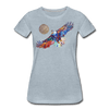 Image of My America Women’s T-Shirt - heather ice blue