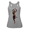 Image of Temple Dancer Racerback Tank - heather gray