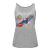 Image of My America Women’s Tank Top - heather gray
