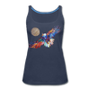 Image of My America Women’s Tank Top - navy