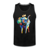 Image of Crown X Elephant Men’s Tank - black