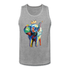 Image of Crown X Elephant Men’s Tank - heather gray