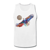 Image of My America Men's Tank - white