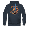 Image of Unisex Aum Hoodie - navy