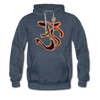 Image of Unisex Aum Hoodie - heather denim
