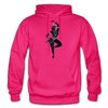 Image of Odissi Dance Unisex Hoodie - fuchsia
