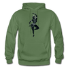 Image of Odissi Dance Unisex Hoodie - military green