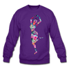 Image of Crewneck Sweatshirt - purple
