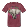 Image of Kids' Premium T-Shirt - heather burgundy