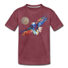 Image of Kids' Premium T-Shirt - heather burgundy