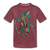 Image of Kids' Premium T-Shirt - heather burgundy
