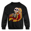 Image of Kids' Crewneck Sweatshirt - black