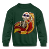 Image of Kids' Crewneck Sweatshirt - forest green