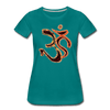 Image of Women’s Aum T-Shirt - teal