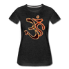 Image of Women’s Aum T-Shirt - charcoal gray