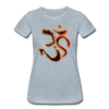 Image of Women’s Aum T-Shirt - heather ice blue