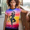 Image of Odissi Dancer Sunrise Woman's Tee