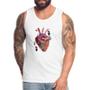 Image of Men’s Heart beat Tank - white