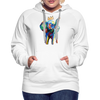 Image of Women’s Elephant x Crown Hoodie - white