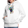 Image of Women’s Elephant x Crown Hoodie - white