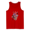 Image of Men’s Heart beat Tank - red