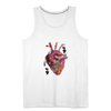 Image of Men’s Heart beat Tank - white