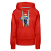 Image of Women’s Elephant x Crown Hoodie - red