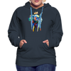 Image of Women’s Elephant x Crown Hoodie - navy