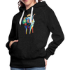 Image of Women’s Elephant x Crown Hoodie - charcoal grey