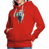 Image of Women’s Elephant x Crown Hoodie - red