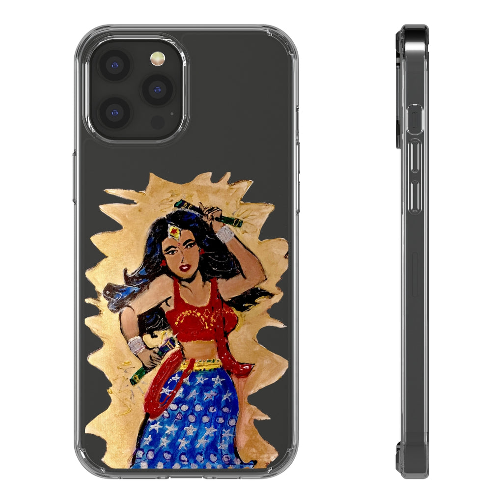 Desi Wonder Woman Phone Case (Clear Cases)