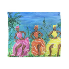 Puerto Rican Dancer Wall Tapestry