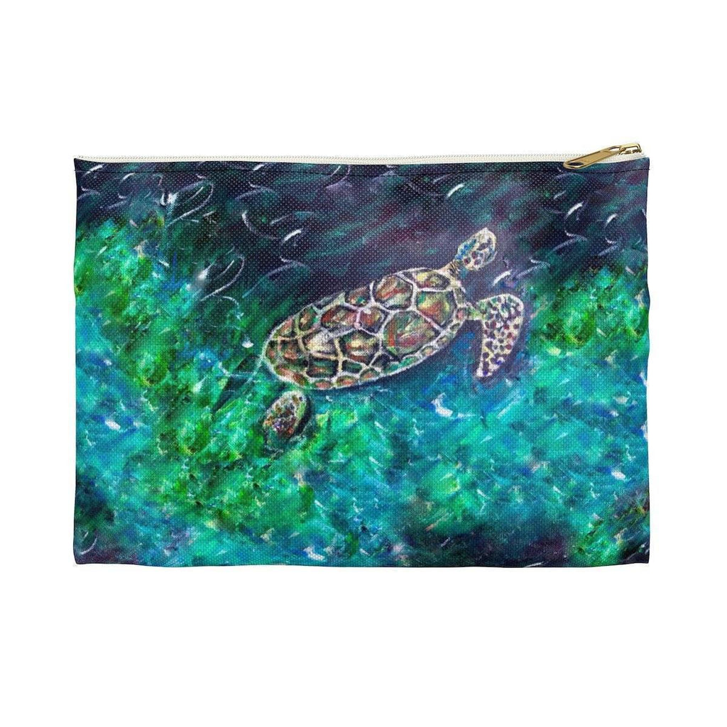 Wise Turtle Accessory Pouch