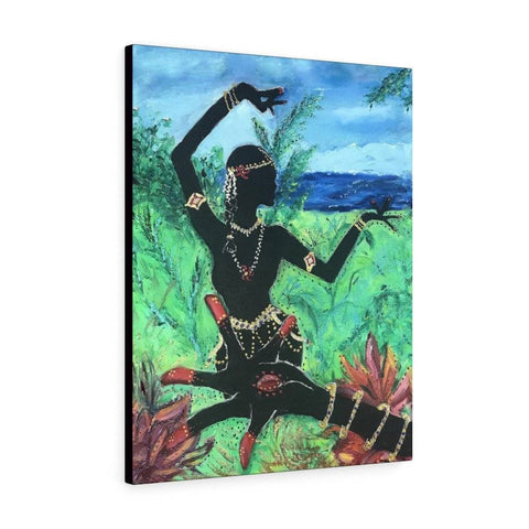 Lotus Hand and Dancer Canvas Print