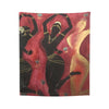 Image of 3  Temple Dancers Wall Tapestry