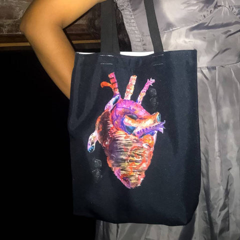 Heart Beat Tote Bag