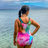Image of Watercolor Classic One-Piece Swimsuit