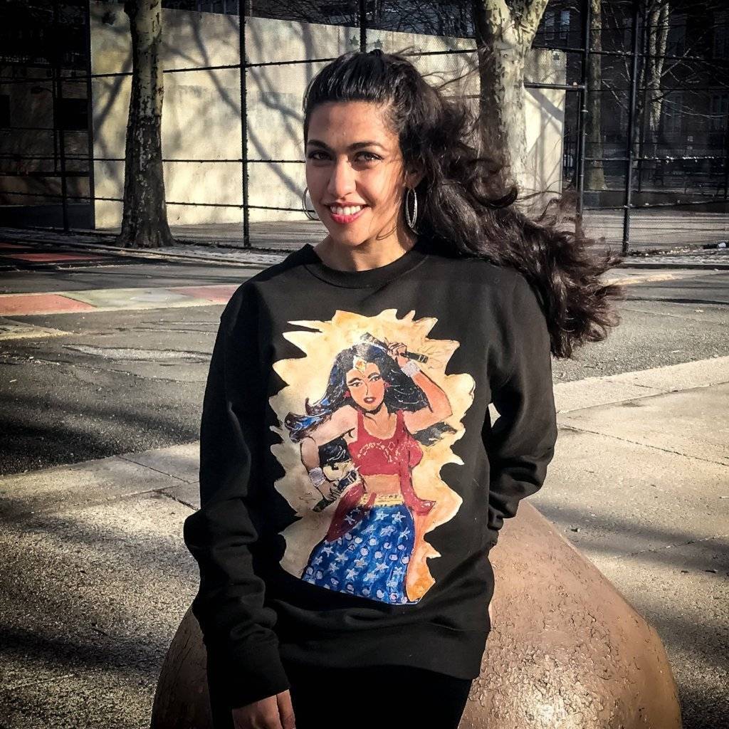 Desi Wonder Woman Unisex Sweatshirt