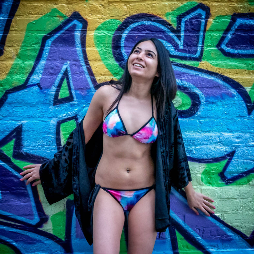 Watercolor Bikini Swimsuit