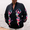 Image of Holi Dancer Bomber Jacket (black)