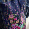 Image of Spring Flowers Denim Jacket