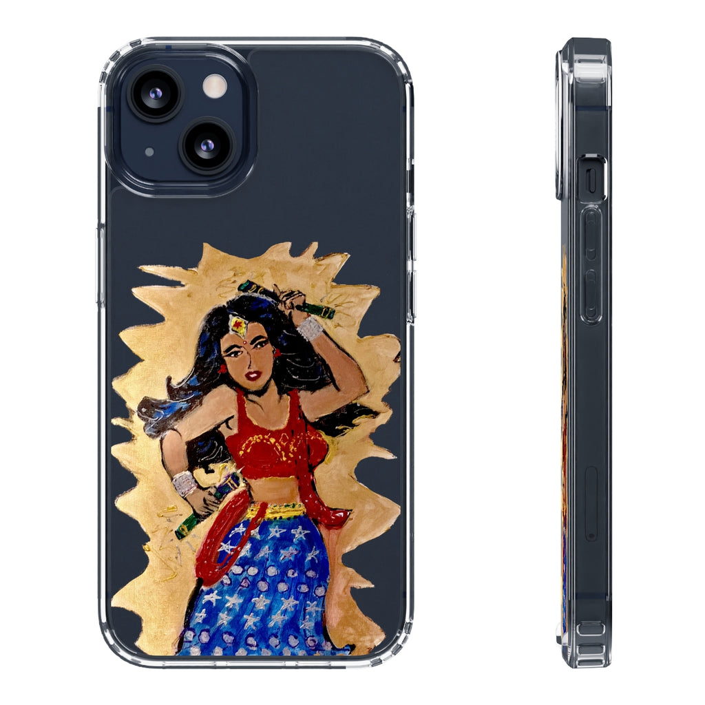 Desi Wonder Woman Phone Case (Clear Cases)