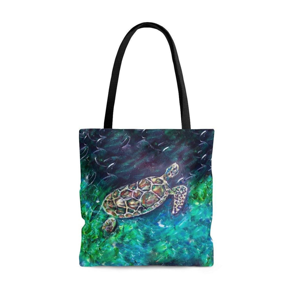 Wise Turtle Tote Bag