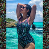 Image of Jungle Leaves One-Piece Swimsuit