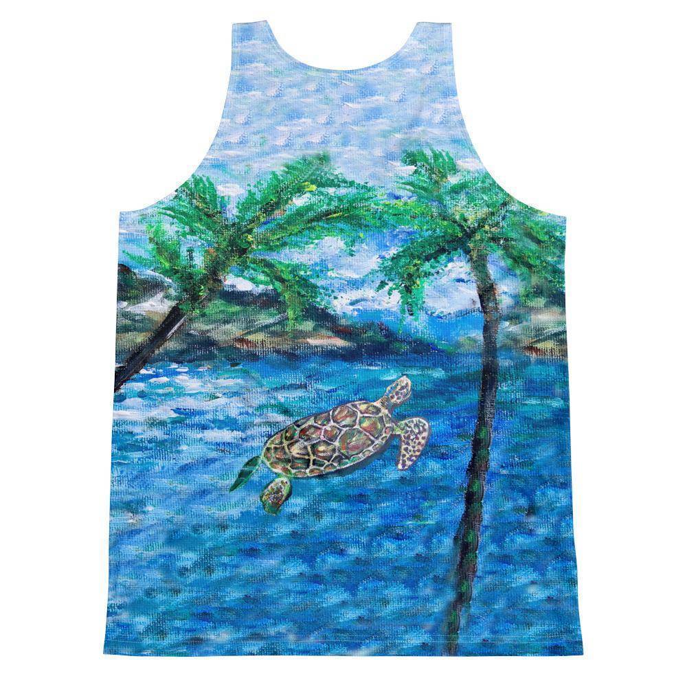 Maui Turtle Unisex Tank Top