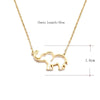 Image of Elephant Pendant Necklace