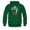 Image of Men's Elephant x Crown Hoodie - forest green