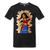 Image of Desi Wonder Women's Men's Tee - black