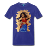 Image of Desi Wonder Women's Men's Tee - royal blue